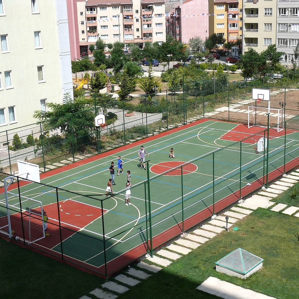 Basketbol Zemin Uygulama Sistemleri