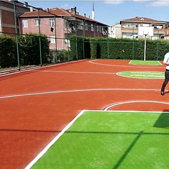 Basketbol Zemin Uygulama Sistemleri