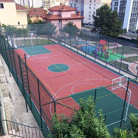 Basketbol Zemin Uygulama Sistemleri