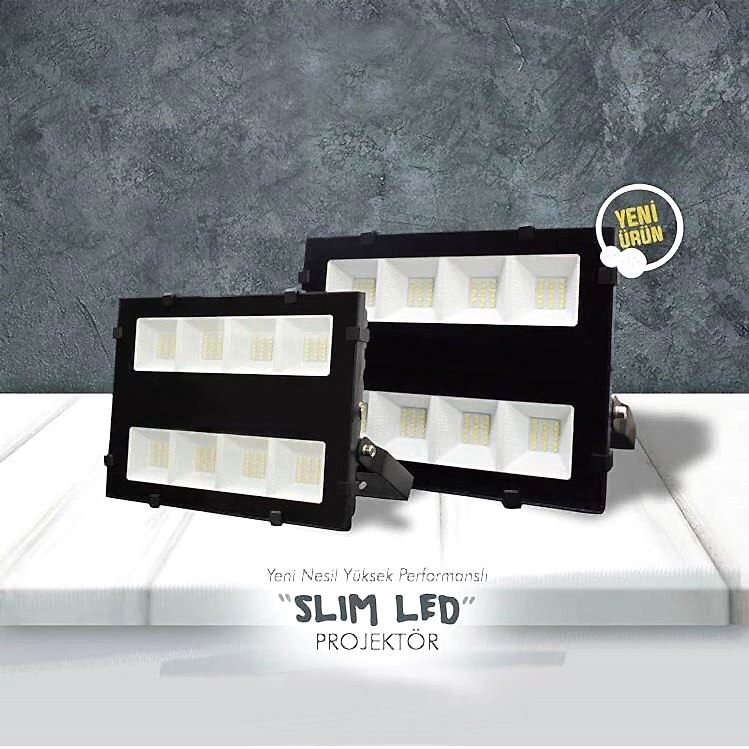 150W Slim Led Projektor