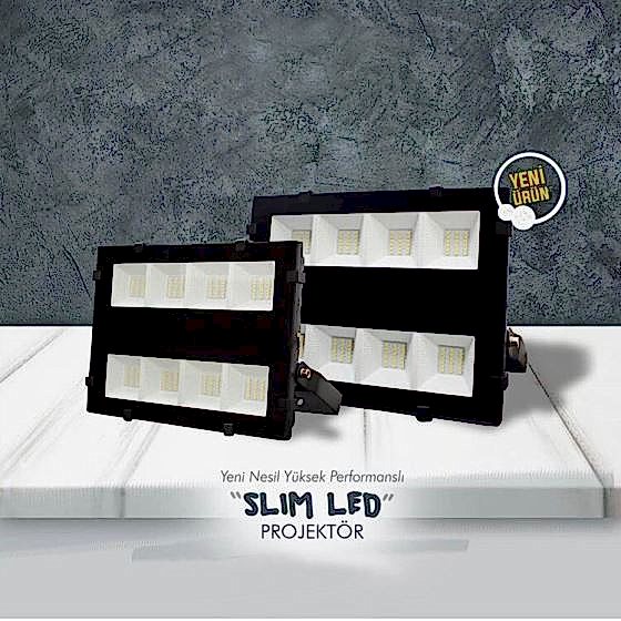 150W Slim Led Projektor