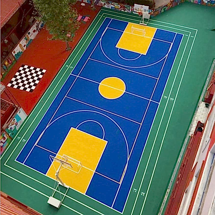 Basketbol Sahası Yapımı